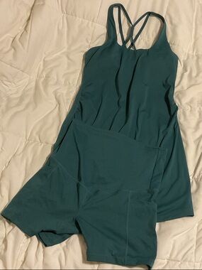 Women’s Dark Teal Strappy Active Dress